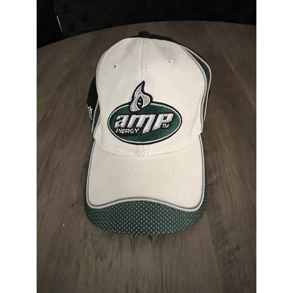 Dale Earnhardt Jr 88 Cap Nascar Amp Energy Hendrick Motorsports Hat‎ White Green